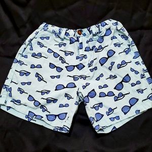 Size 28/30 (Small), George, Blue Sunglass Shorts